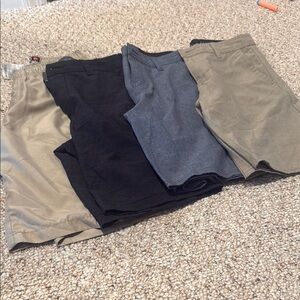 Boys’ Casual Shorts Set - Black, Blue/Gray, Tan